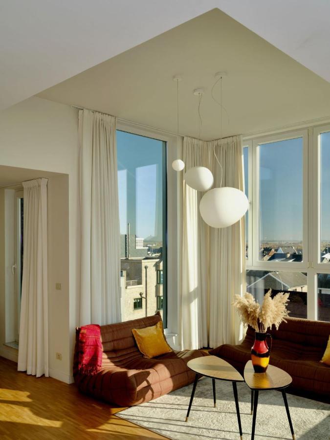 Stijlvolle En Lichtrijke Design Penthouse Met Prachtig Uitzicht Te Wenduine Leilighet De Haan Eksteriør bilde