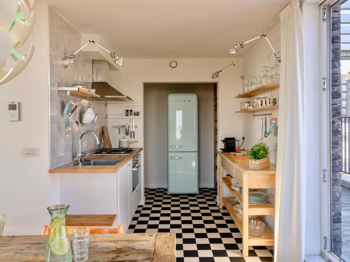 Stijlvolle En Lichtrijke Design Penthouse Met Prachtig Uitzicht Te Wenduine Leilighet De Haan Eksteriør bilde
