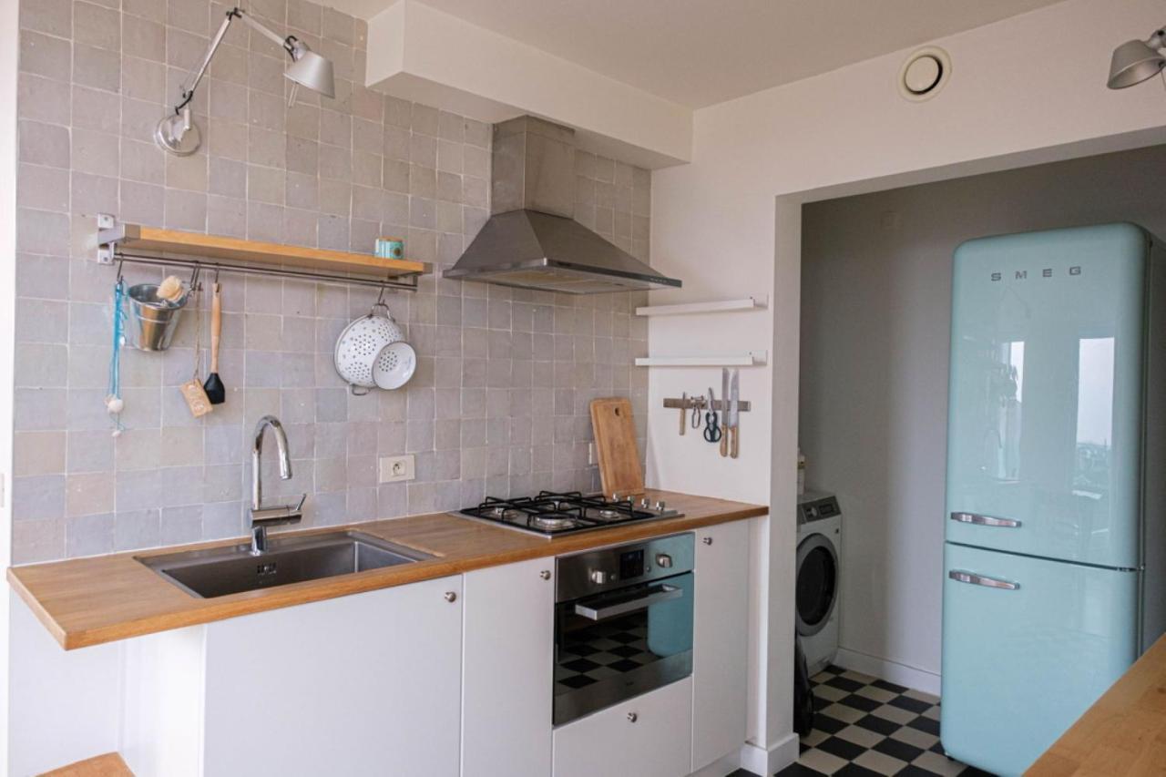 Stijlvolle En Lichtrijke Design Penthouse Met Prachtig Uitzicht Te Wenduine Leilighet De Haan Eksteriør bilde
