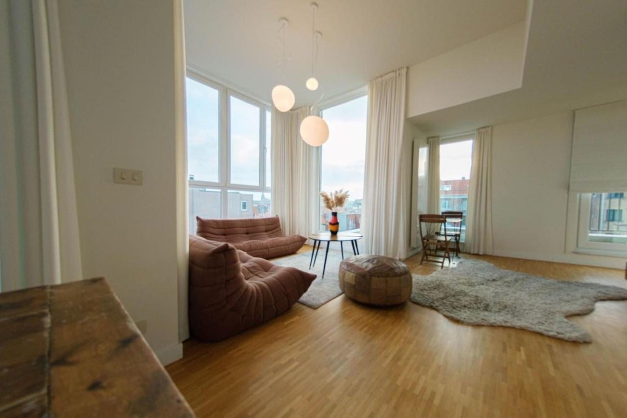 Stijlvolle En Lichtrijke Design Penthouse Met Prachtig Uitzicht Te Wenduine Leilighet De Haan Eksteriør bilde